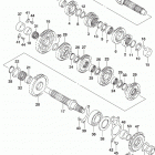 GSX,R1000 Трансмиссия