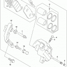 GSX250R,RA Передние тормоза