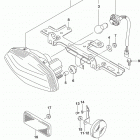 LT,F400F 2020 Задний фонарь