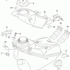 RM,Z250 Топливный бак