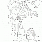 LT,A750X Front fender (lt-a750xpzm0 p33)
