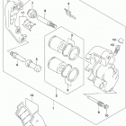 DR650SE Передние тормоза