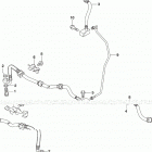 LT,A750X Передние тормозные трубки