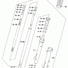 DR200S Передняя вилка
