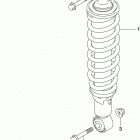 LT,A500X Rear shock absorber (lt-a500xpm0 p33)