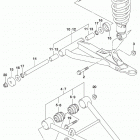 LT,A750X Front suspension arm (lt-a750xpzm0 p03)