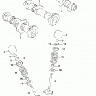 VZR1800 Распределительный вал  /  клапана