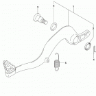 RM,Z450 Педаль тормоза