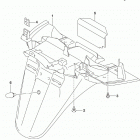 UH200A Задний бампер