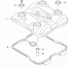 LT,A750X Крышка головки цилиндров