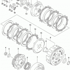 LT,F400F 2020 Сцепление