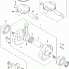 RM,Z450 Коленвал