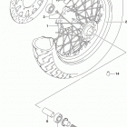 VL800 Front wheel (vl800)