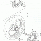 GSX,R600 Переднее колесо