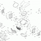 004 - F3 T SE6 09- body and accessories storage tray