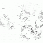 002 - RT LTD SE6 09- body and accessories upper console & windshiel...