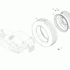 002 - RYKER STD 900 ACE 04- drive - rear wheel