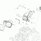 002 - RYKER STD 900 ACE 02- engine - lh air intake