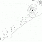 002 - RYKER STD 900 ACE 06- hydraulic brake, rear