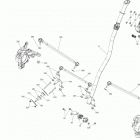 002 - RYKER STD 900 ACE 07- steering column - tie rods - knuckles