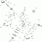 003 - RYKER Rally Edition 900 ACE 07- steering handlebar - cluster support