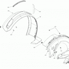 002 - RYKER STD 900 ACE 09- body - front fender rh