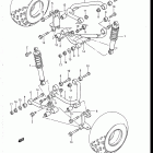 LT185 1984-1987 Suspension arm