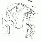 LT50 1984-1987 Заднее крыло
