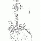LT50 1984-1987 Крышка сцепления - Масляный насос