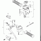 LT125 1985-1987 Handle switch (model h)