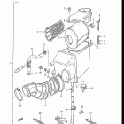 LT125 1985-1987 Воздухозаборник