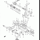 LT185 1984-1987 Механизм  переключения передач