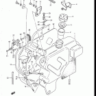 LT185 1984-1987 Топливный бак