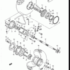 LT185 1984-1987 Заднее колесо