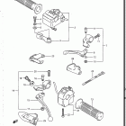LT185 1984-1987 Handle switch (model e / f / g)