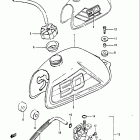 LT50 1984-1987 Fuel tank (model f / g)
