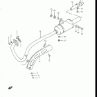 LT185 1984-1987 Глушитель