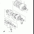 LT185 1984-1987 Сцепление