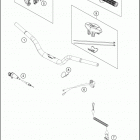2021 KTM 50 SX MINI Chassis Руль