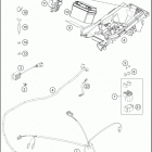 2021 KTM 125 XC Chassis Электрика