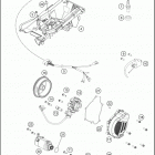 2021 KTM 125 XC Engine Система зажигания