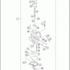 2021 KTM 85 SX Engine Карбюратор