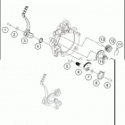 2019 50 SX ENGINE Кик стартер