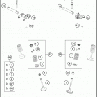 2021 KTM 500 XCF-W Engine Клапана