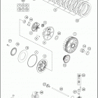 2020 250 XC-W TPI ENGINE Сцепление