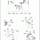 2020 250 XC-W TPI CHASSIS Электрика