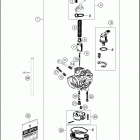 2021 KTM 50 SX MINI Engine Карбюратор