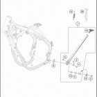2020 500 EXC-F CHASSIS Side   /   center stand