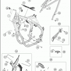 2020 350 SX-F CHASSIS Рама