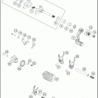 2021 KTM 85 SX Engine Механизм переключения